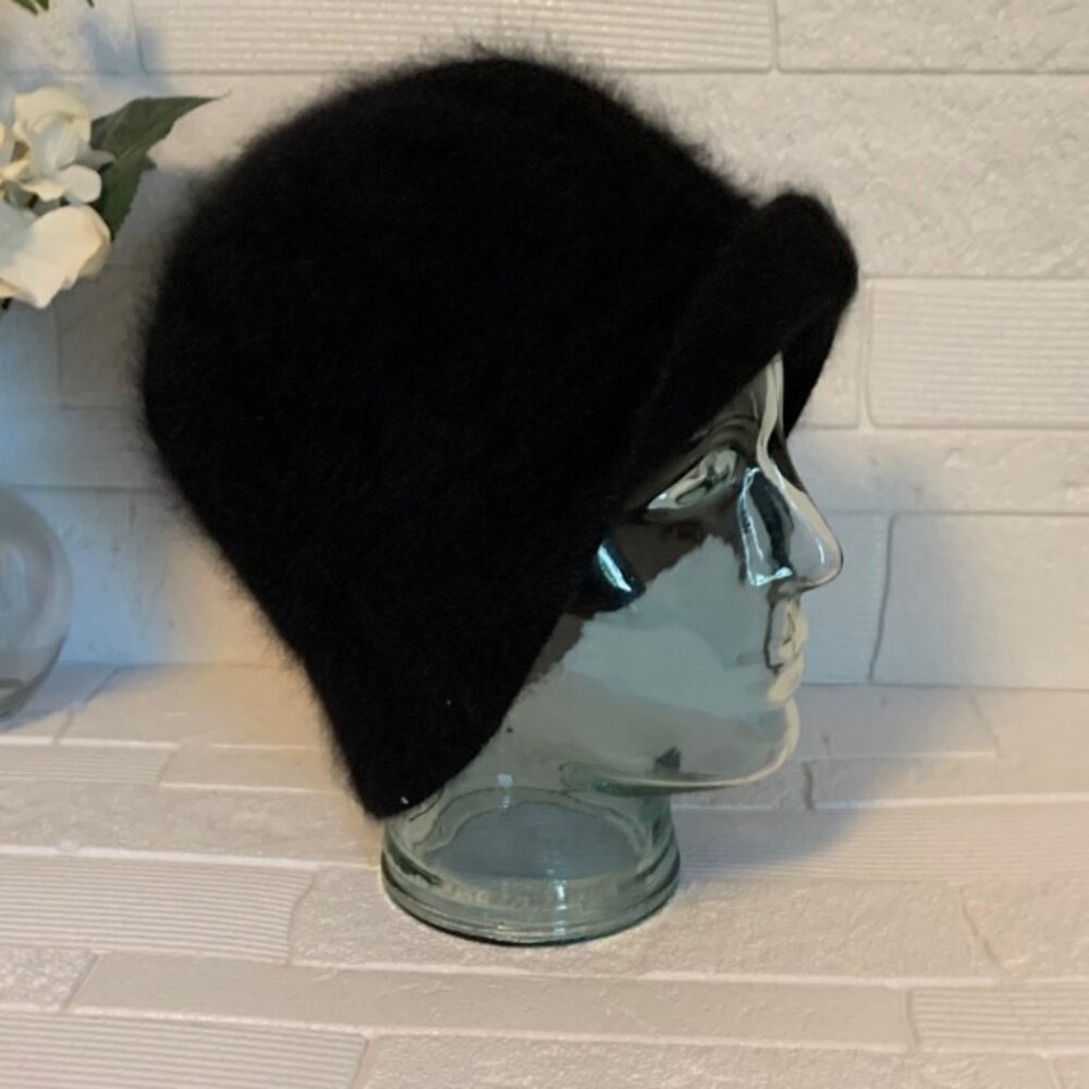 Angora Rabbit hair Bucket Hat - Picture 4 of 9